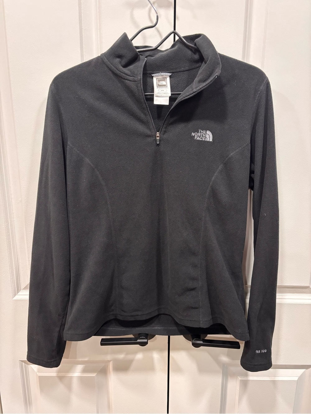 The North Face TKA 100 Glacier 1/4 Zip Fleece Womens -M